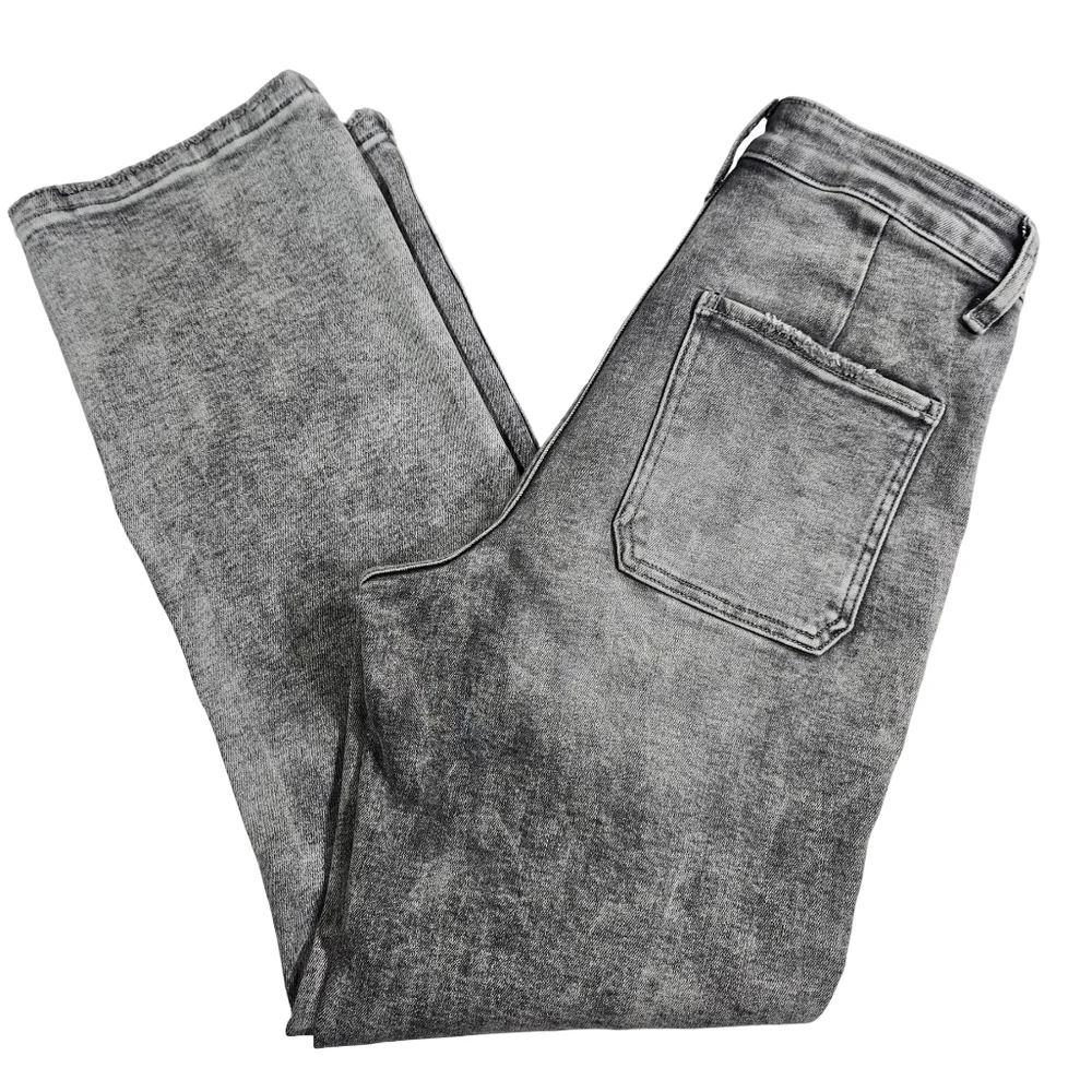 Vervet Distressed Wash Cargo Pants, Distressed Grey, Size 26 - Picture 6 of 14